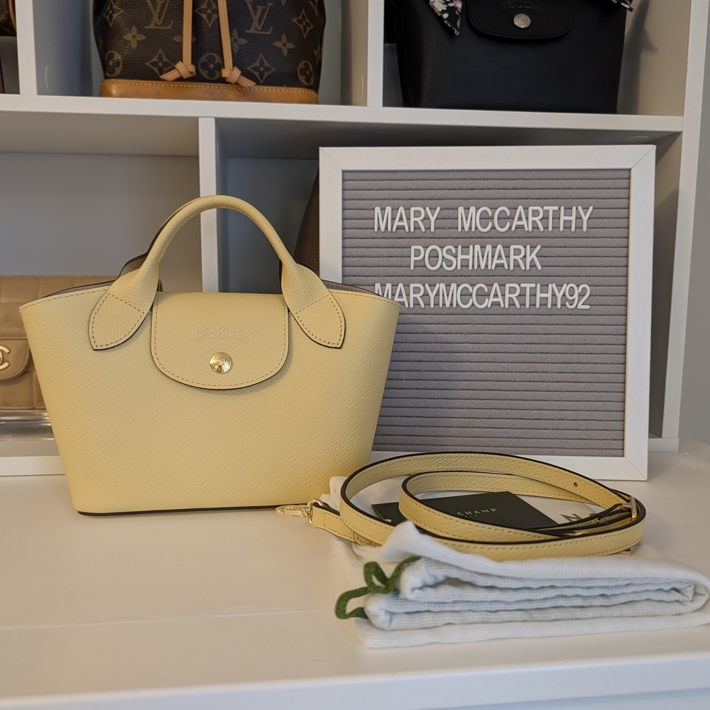 Longchamp Yellow Handbag